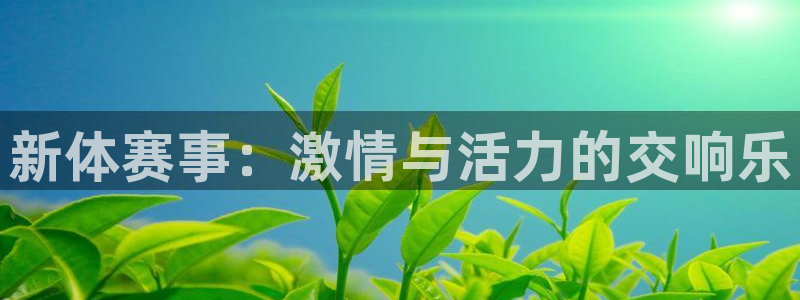 一竞技官方正版app娱乐网站：新体赛事：激情与活力的